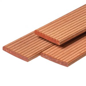Tábua de deck Bangkirai 2.1x14.5cm (vários comprimentos)
