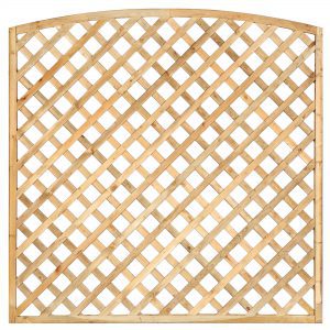 Treliças diagonais em arco pinho tratado 180cm (também 60 e 40cm)