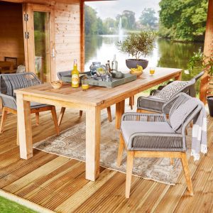 Rustic - Mesa em Teca 400cm