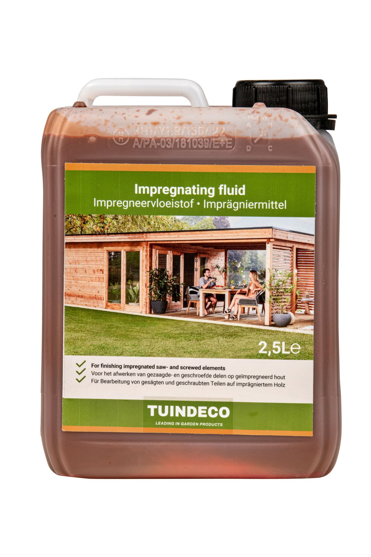 Líquido de impregnação - transparente 2,5L (existem várias tonalidades) - Image 2