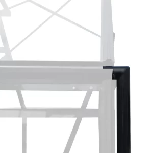 Conjunto de 2 tubos PVC de drenagem de água