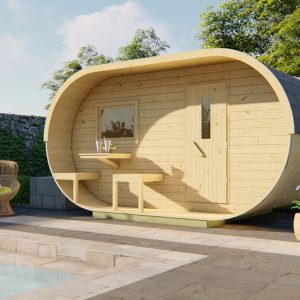 Sauna Oval (Abeto)