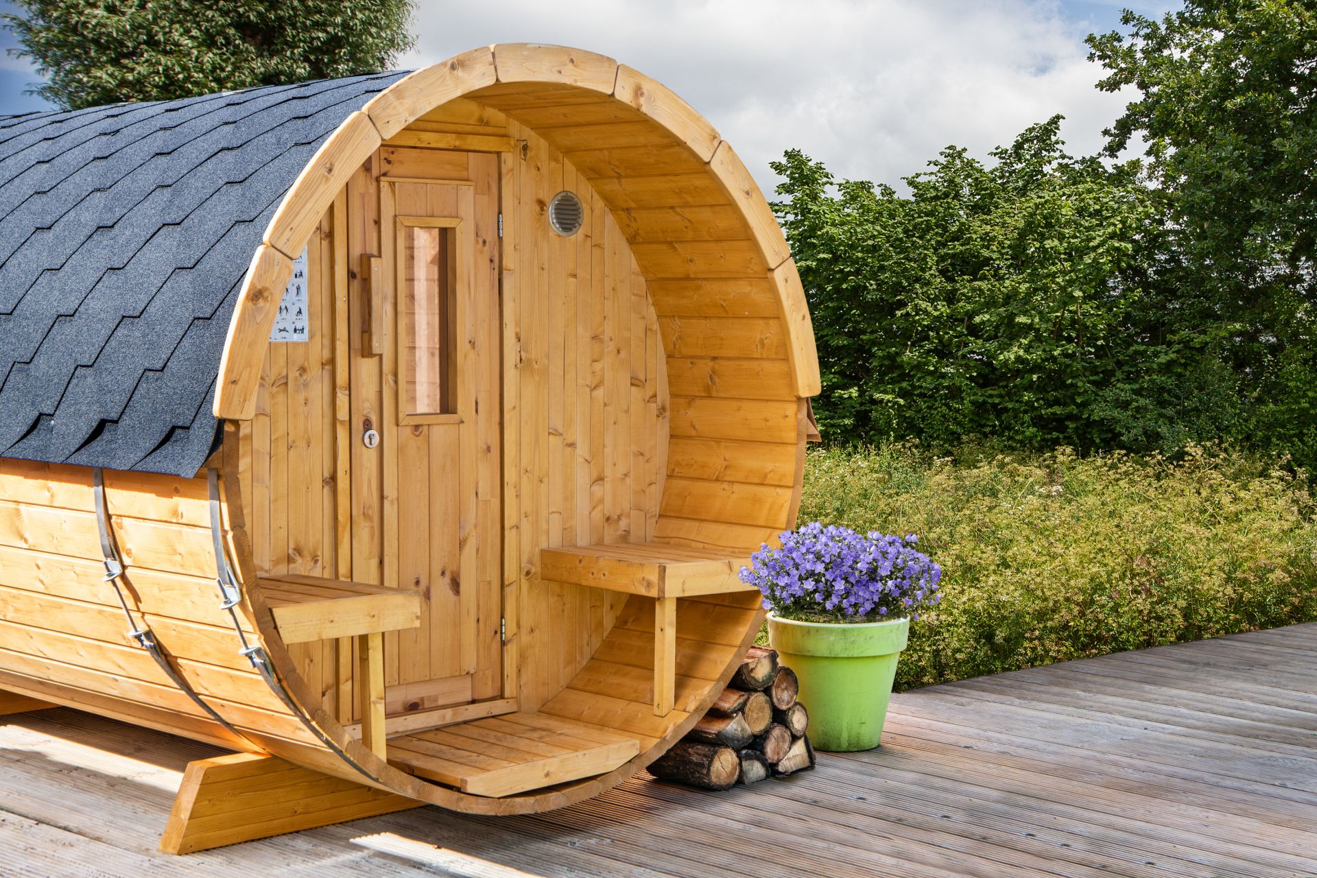 Sauna Barrel Ø205x300 (Abeto) - Image 4