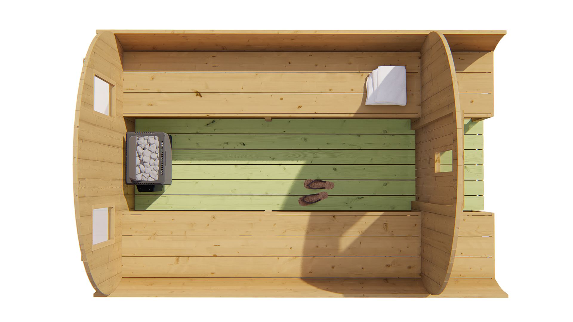 Sauna Barrel Ø205x300 (Abeto) - Image 8