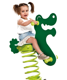 Jogo de mola em HDPE "Safari"