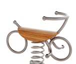 Jogo de mola em HDPE "'Natural line" modelo bicicleta - Image 2