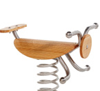 Jogo de mola em HDPE "'Natural line" modelo bicicleta - Image 4