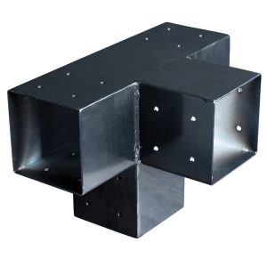 Conectores de postes quadrados (4 vias)- secção 12x12cm