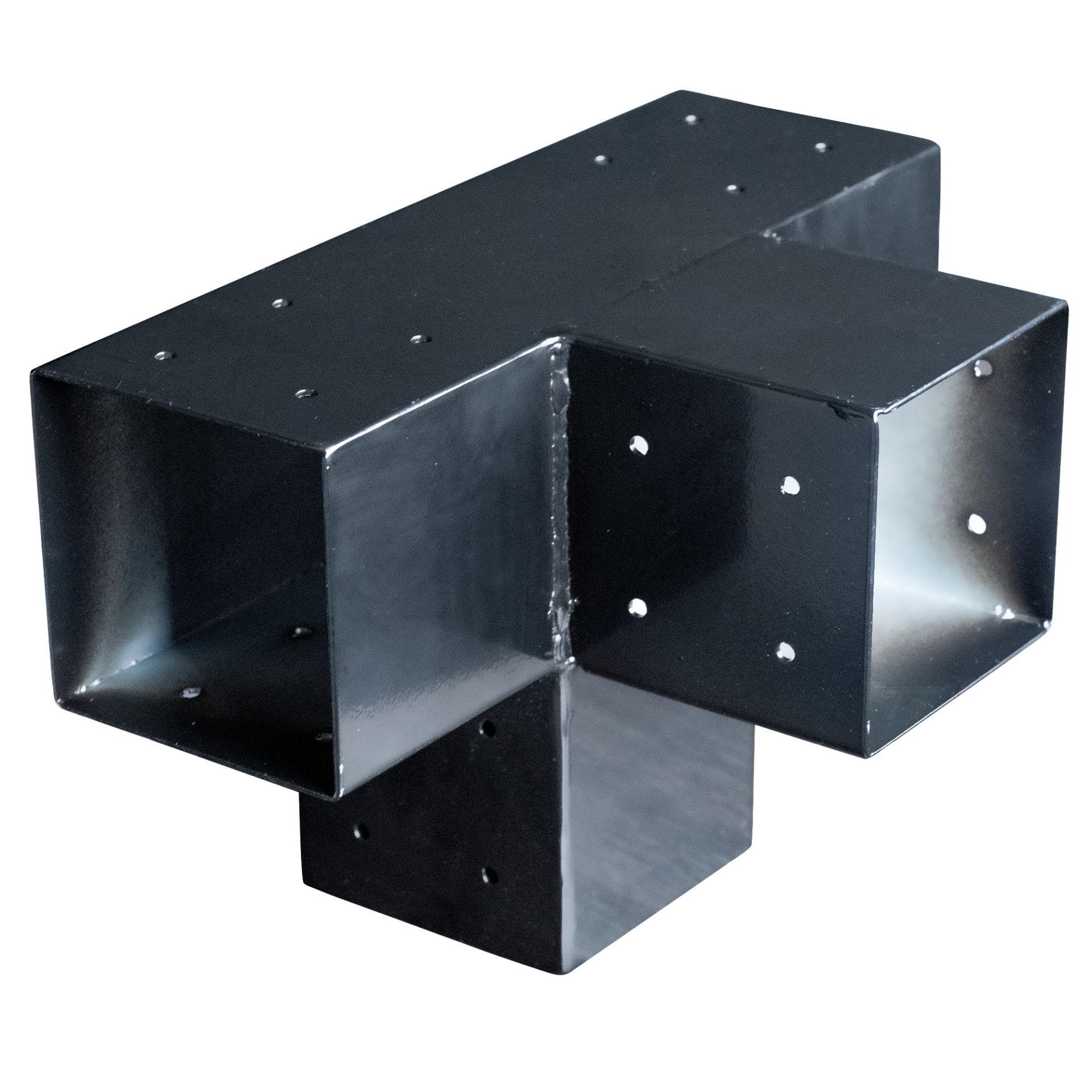 Conectores de postes quadrados (4 vias)- secção 12x12cm