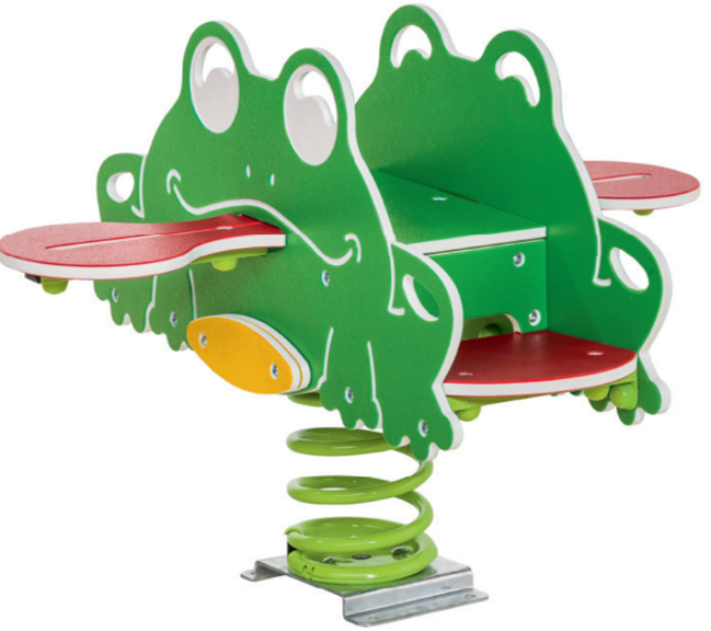 Jogo de mola quádruplo em HDPE "'Frog quartet" - Image 2