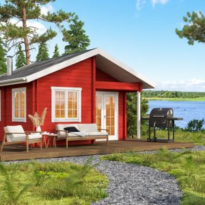 Tanhua: Sauna House - 461 x 430cm