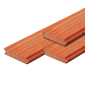 Tábua com encaixe Madeira Hardwood secção 3x18.5cm