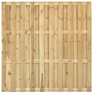 Ermelo- Vedação pinho tratado lixado 180x180cm_paínel de 23 Tábuas