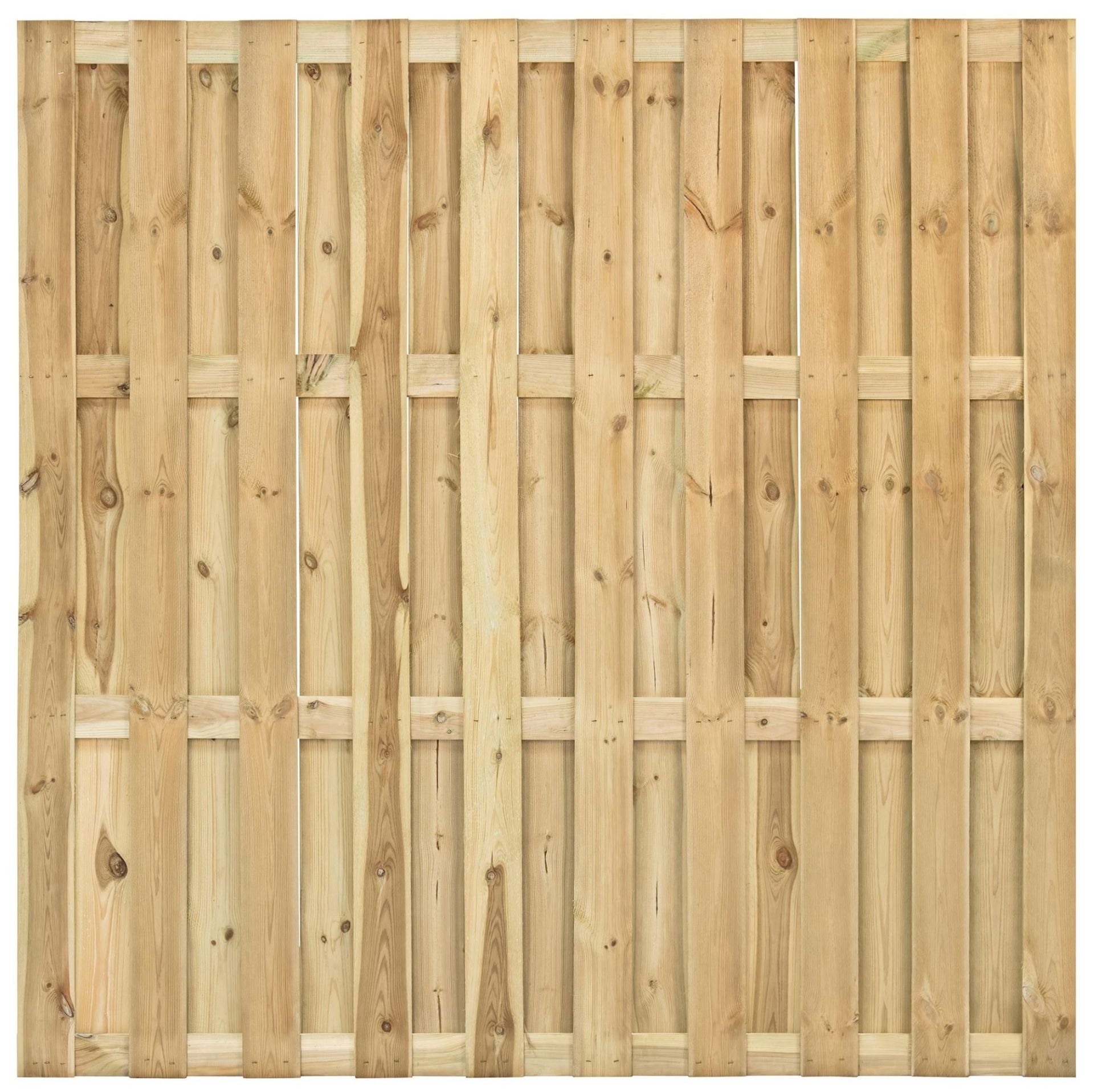 Ermelo- Vedação pinho tratado lixado 180x180cm_paínel de 23 Tábuas