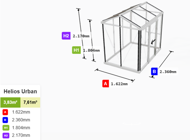 HELIOS URBAN (3,8m²) - Image 2