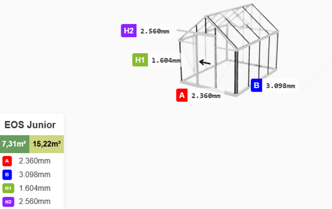 EOS JUNIOR ( 7,3m²- 10,8m²) - Image 2
