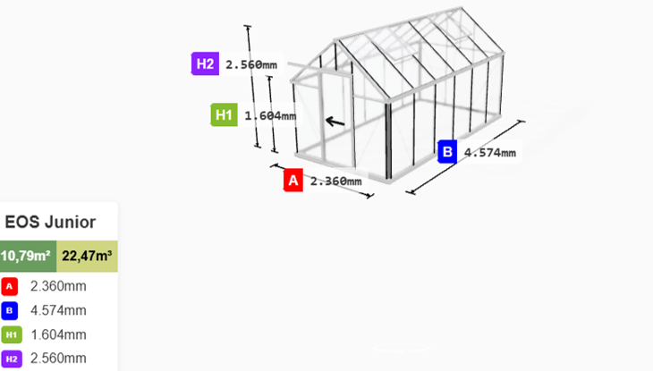 EOS JUNIOR ( 7,3m²- 10,8m²) - Image 4