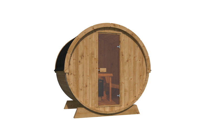 Sauna Barrel Ø205x160 (madeira termo tratada) - Image 2