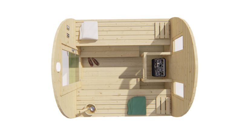 POD Sauna Tolva 230x259 (abeto) - Image 3