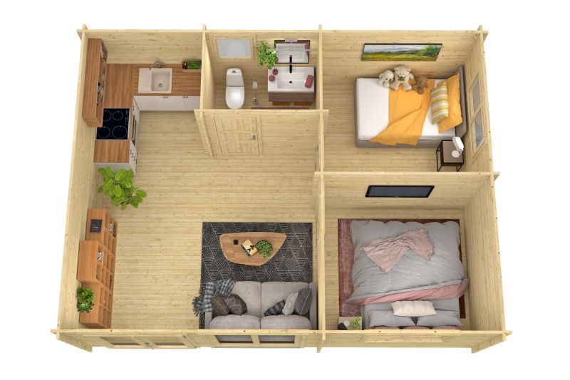 Moderna Bungalow - 532 x 702cm - Image 5